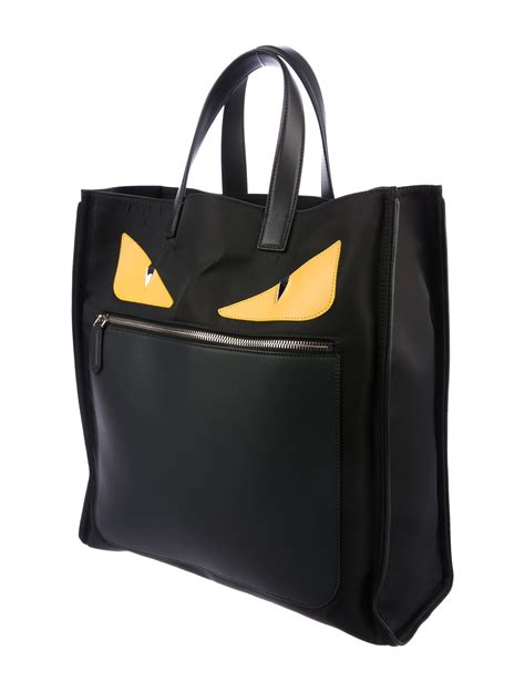 fendi moster.kooki|realreal fendi monster tote.